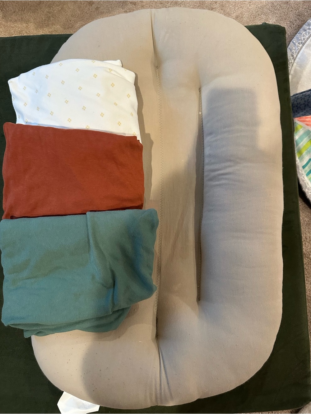 SnuggleMe Lounger with 3 Covers